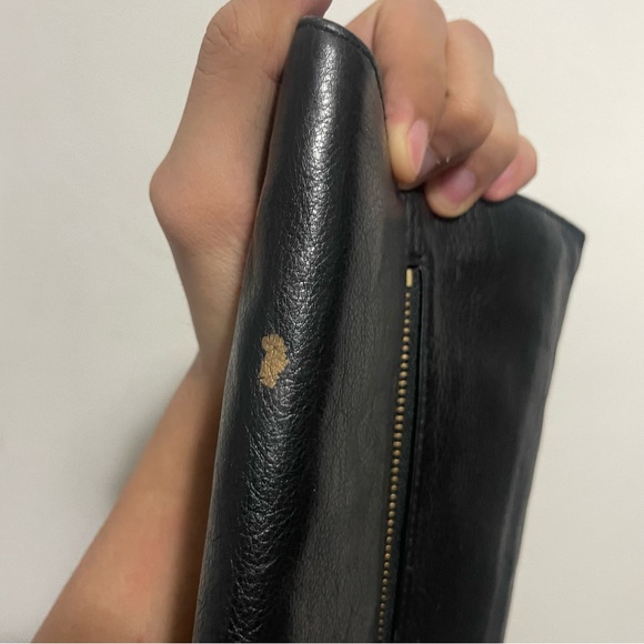 Christopher Kon Black Leather Bag Purse - Picture 8 of 8